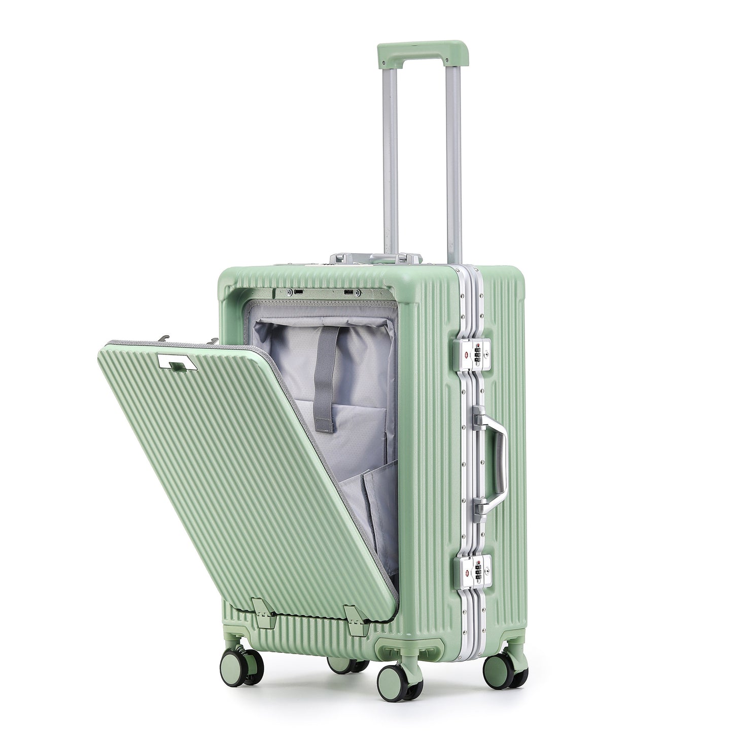 Multi-functional Aluminum Frame Luggage