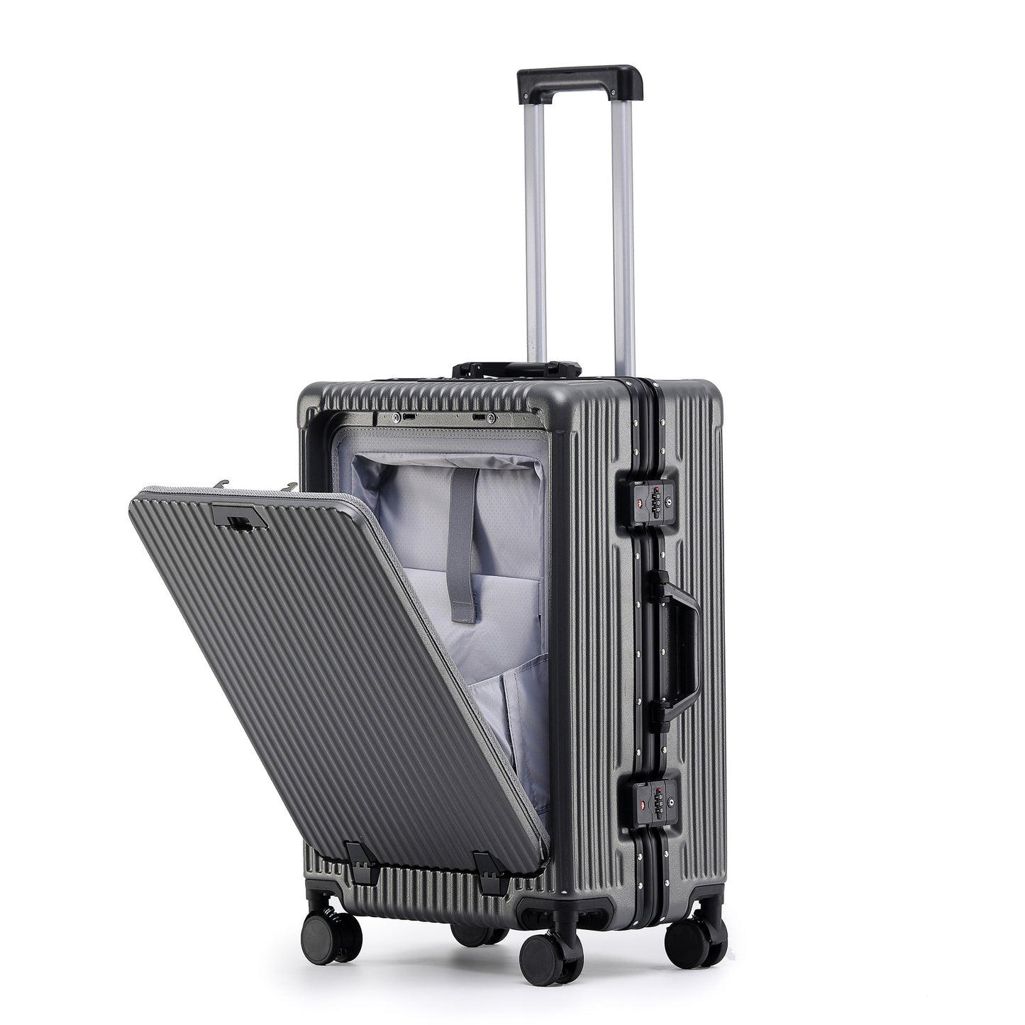 Multi-functional Aluminum Frame Luggage